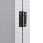 Folding Room Divider 120x180 cm New York by Day Black and White