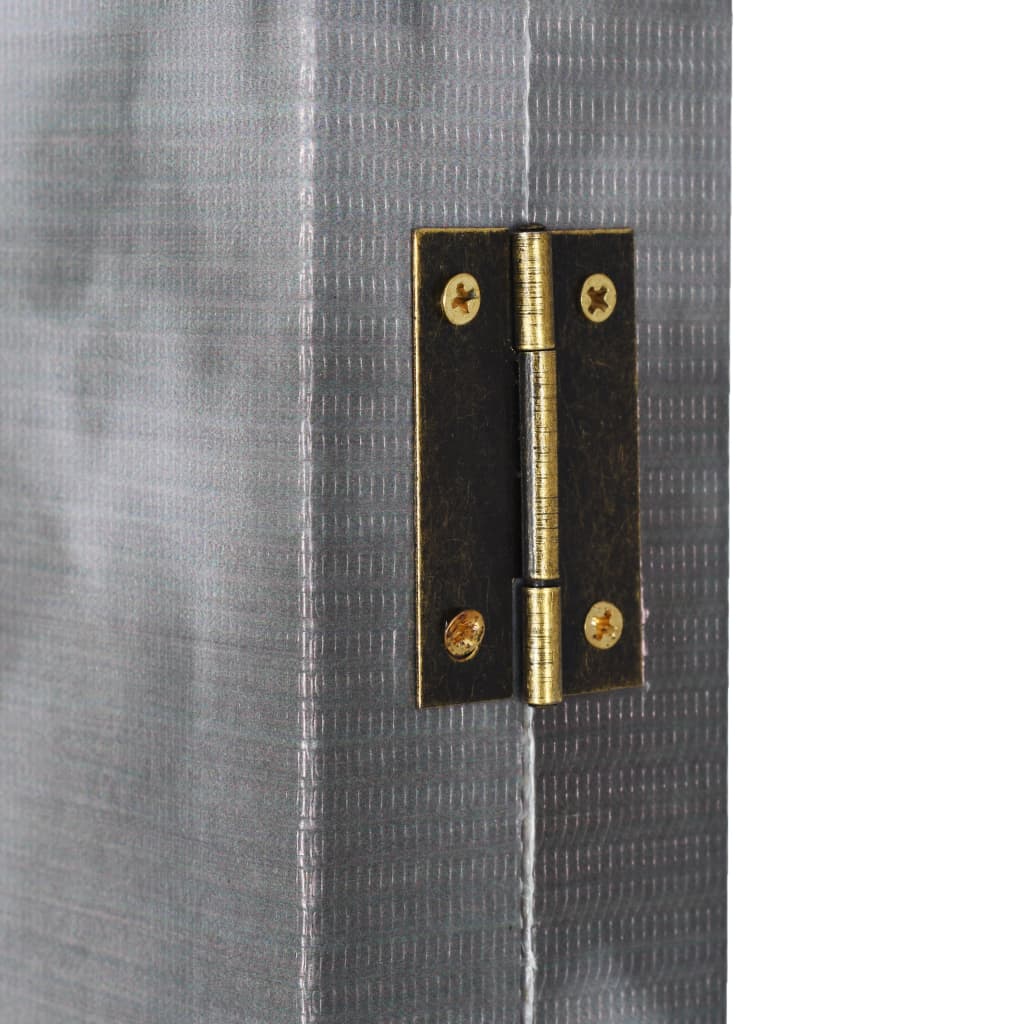 Folding Room Divider 120x180 cm London Bus Black and White