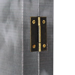 Folding Room Divider 120x180 cm London Bus Black and White