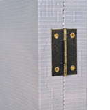 Folding Room Divider 200x170 cm Lake - Side View