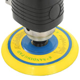 Air Orbital Sander with Handle 150 mm - Side View