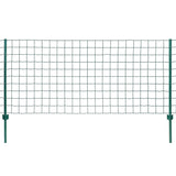 Euro Fence Steel 20x0.8 m Green - Front View