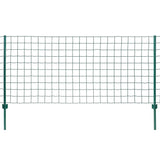 Euro Fence Steel 20x0.8 m Green - Front View