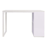 Writing Desk 120x60x75 cm White - Front View