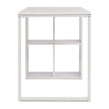 Writing Desk 120x60x75 cm White - 45-Degree Angle