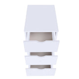 Drawer Unit 33x45x60 cm White