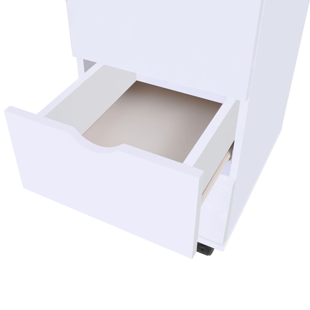 Drawer Unit 33x45x60 cm White