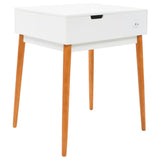 Dressing Table with Mirror MDF 60x50x86 cm - Front View