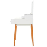 Dressing Table with Mirror MDF 60x50x86 cm