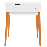 Dressing Table with Mirror MDF 60x50x86 cm - Side View