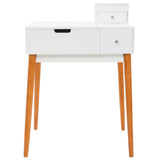 Dressing Table with Mirror MDF 60x50x86 cm - Close-Up Angle