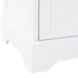 Welsh Dresser with 4 Doors MDF and Pinewood 80x40x180 cm