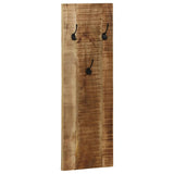 Wall-mounted Coat Racks 2 pcs Solid Mango Wood 36x110x3 cm - Extra Image
