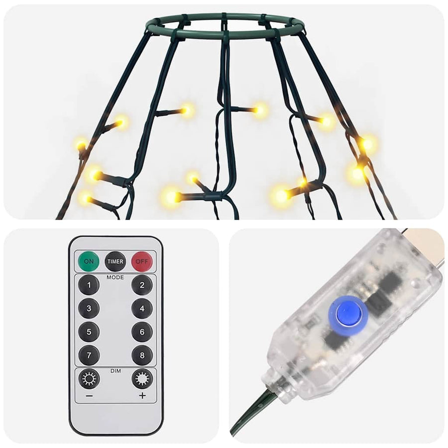 Christmas Tree Net Lights with 210 LEDs 210 cm