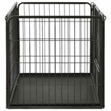 Puppy Playpen Steel 91.5x59x61cm - Top-Down View