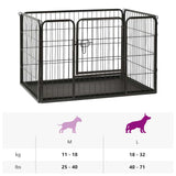 Puppy Playpen Steel 91.5x59x61cm - Extra Image