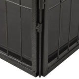 Puppy Playpen Steel 123x77.5x74.5 cm - 45-Degree Angle