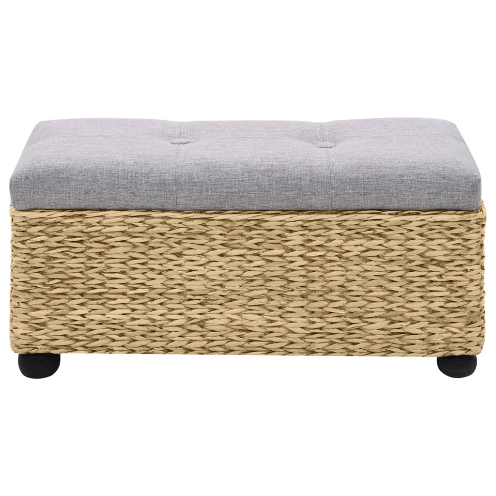 Bench Set 2 Pieces Seagrass Grey