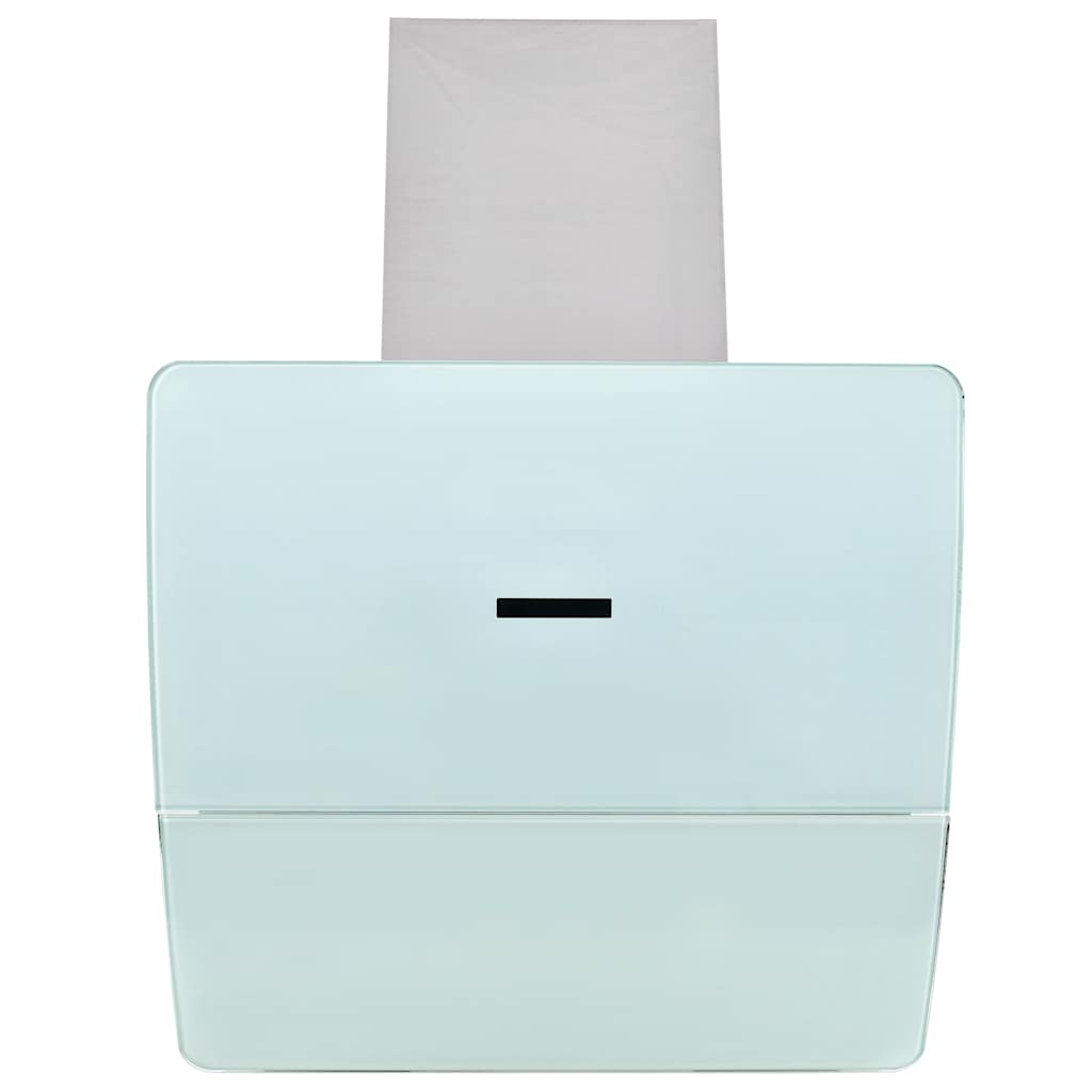 Wall Mounted Range Hood Stainless Steel 756 m³/h 60 cm White