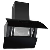 Wall Mounted Range Hood Stainless Steel 756 m?/h 60 cm Black