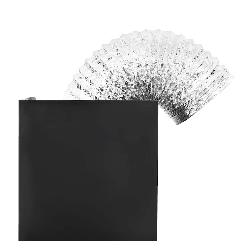 Wall Mounted Range Hood Stainless Steel 756 m?/h 60 cm Black