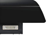 Wall Mounted Range Hood Stainless Steel 756 m?/h 90 cm Black