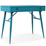 Writing Desk with Drawer 90x50x76.5 cm Antique Green