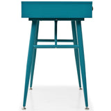 Writing Desk with Drawer 90x50x76.5 cm Antique Green - Top-Down View