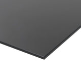 Wall Mounted Magnetic Blackboard Glass 60x20 cm - Side View