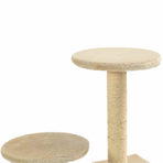 Cat Tree with Sisal Scratching Posts 60 cm Beige