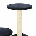 Cat Tree with Sisal Scratching Posts 60 cm Dark Blue