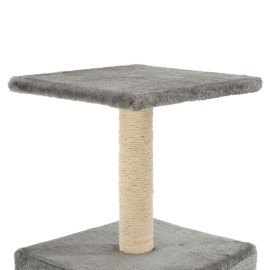 Cat Tree with Sisal Scratching Post 55 cm Grey