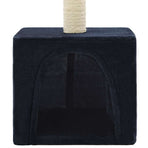 Cat Tree with Sisal Scratching Post 55 cm Dark Blue