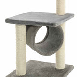 Cat Tree with Sisal Scratching Posts 65 cm Grey - 45-Degree Angle