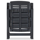 3 Piece Bistro Set Plastic Anthracite
