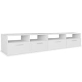 TV Cabinets 2 pcs Engineered Wood 95x35x36 cm White