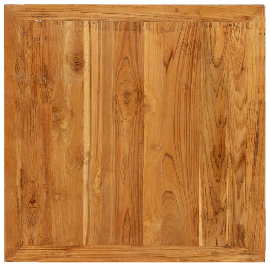 Bar Table Solid Reclaimed Teak 60x60x107 Cm
