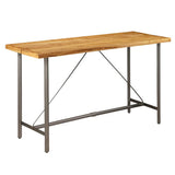 Bar Table Solid Reclaimed Teak 180x70x107 cm