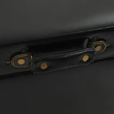 Coffee Table MDF and Steel 102x51x48 cm - Low Angle