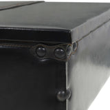 Coffee Table MDF and Fir Wood 110x55x43 cm - 45-Degree Angle