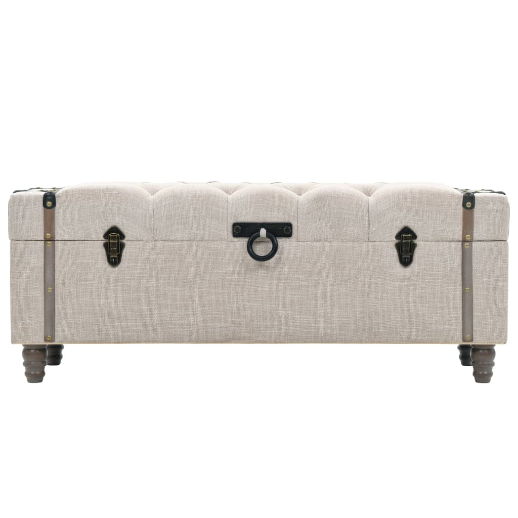 Storage Bench Set 3 pcs 112x37x45 cm Solid Wood and Steel