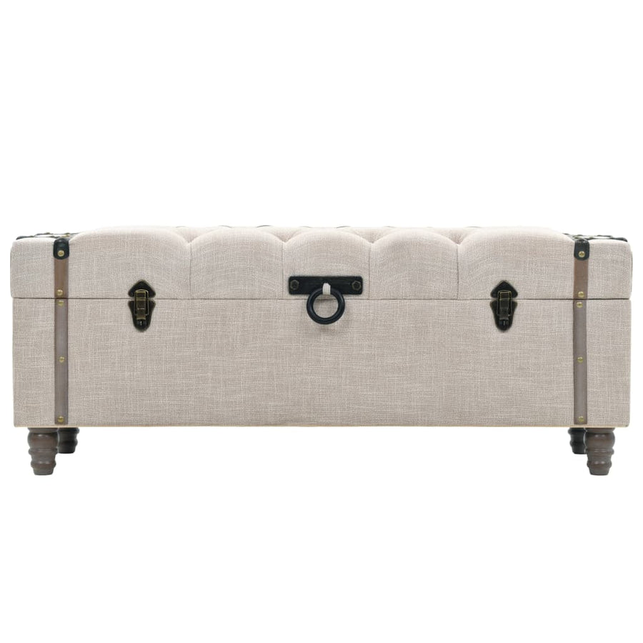 Storage Bench Set 3 pcs 112x37x45 cm Solid Wood and Steel