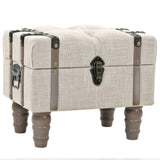Storage Bench Set 3 pcs 112x37x45 cm Solid Wood and Steel