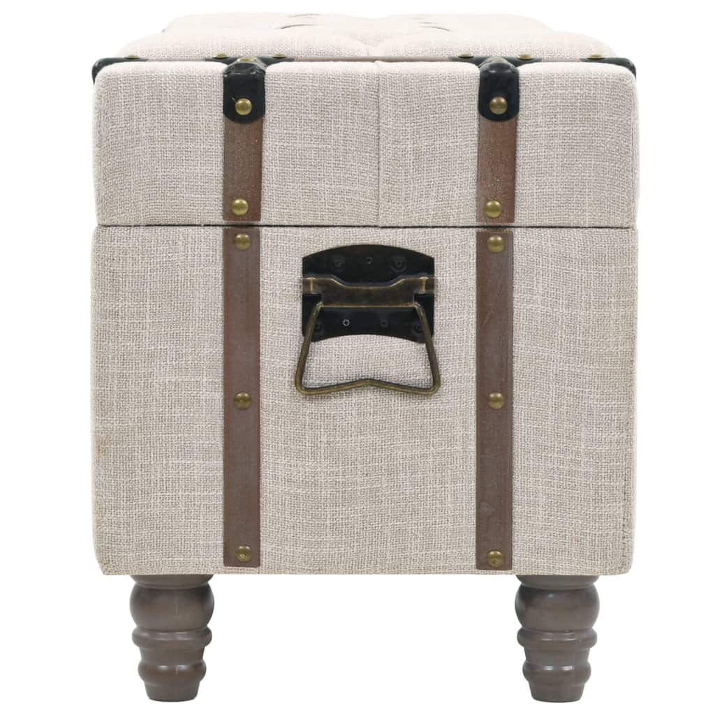 Storage Bench Set 3 pcs 112x37x45 cm Solid Wood and Steel