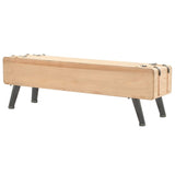 TV Cabinet Solid Fir Wood 120x33x35 cm - Top-Down View