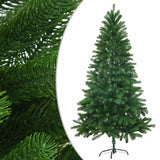Faux Christmas Tree Lifelike Needles 150 cm Green - Front View