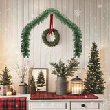 Christmas Garland PVC 5 m - Side View