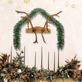 Christmas Garland PVC 10 m - Side View