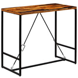 Bar Table Solid Reclaimed Wood 120x60x106 cm - Extra Image
