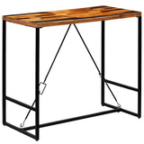 Bar Table Solid Reclaimed Wood 120x60x106 cm - Low Angle